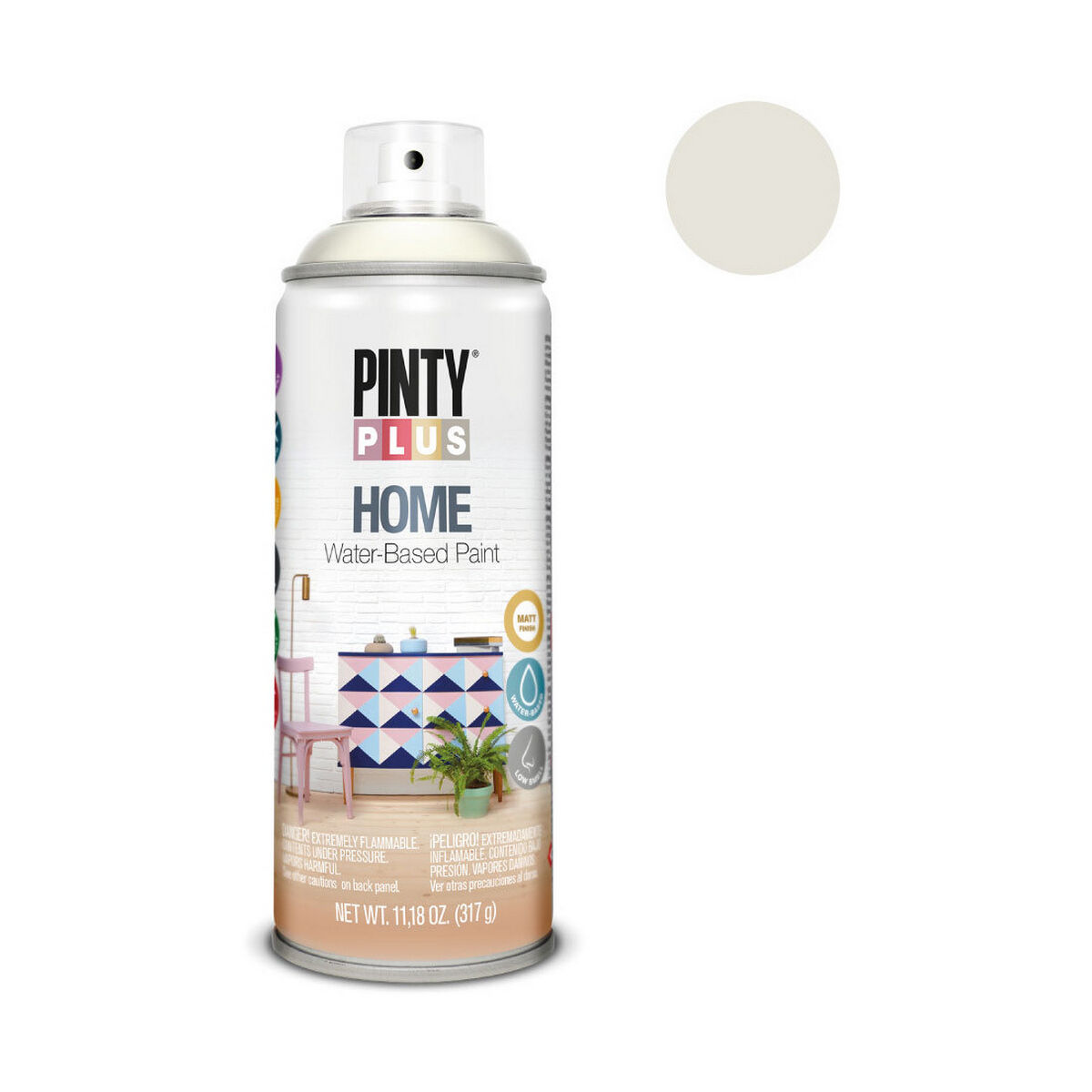 Spraymaali Pintyplus Home HM113 400 ml White Linen